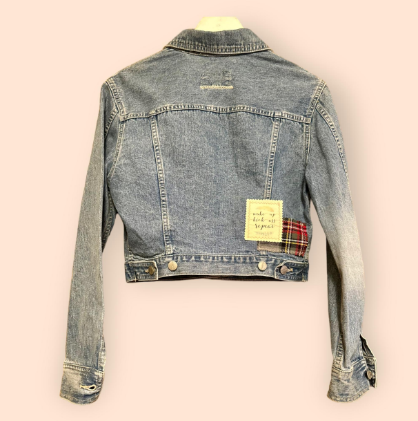 Vintage Girbaud Cropped Denim Jacket