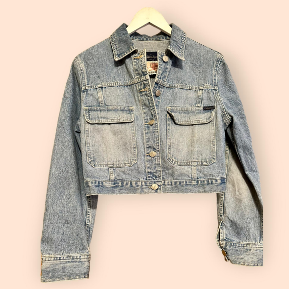 Vintage Girbaud Cropped Denim Jacket