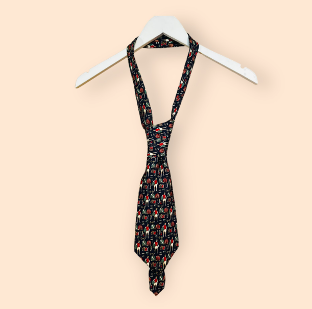 Vintage Jockey Necktie by Paolo Gucci