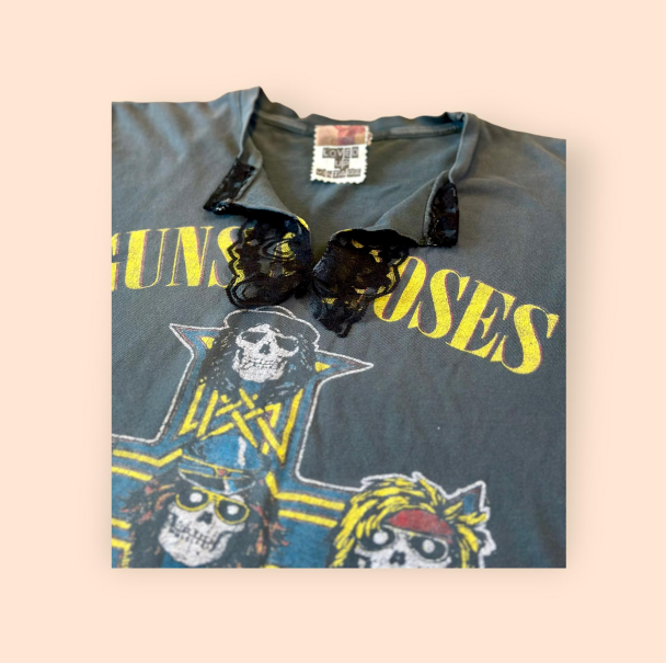 Salvaged Guns n Roses tee