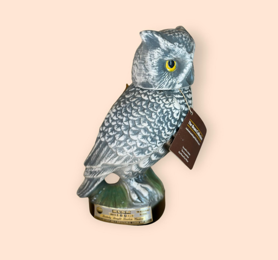 Jim Beam “The Beam Collection” Grey Screech Owl Decanter