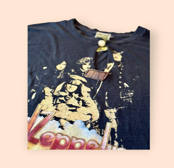 Salvaged Led Zeppelin II tee